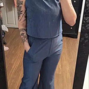 Casual Lounge Vest & Pants Two-piece Set